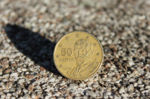 griechische 50-Cent-Münze