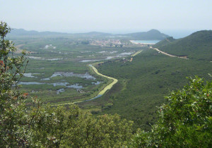 Das Tal des Acheron bei Ammoudia