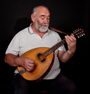 Bouzouki-Spieler