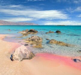 Der Elafonisi Strand auf Kreta